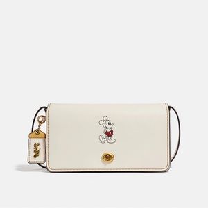 Coach Disney X Mickey Dinky NWT